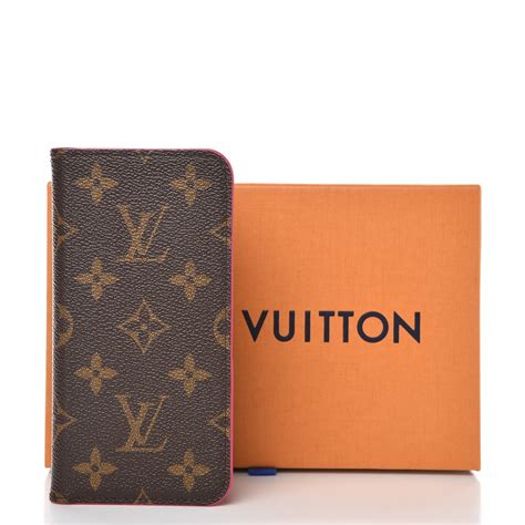 cover louis vuitton per iphone x|Louis Vuitton iPhone folio.